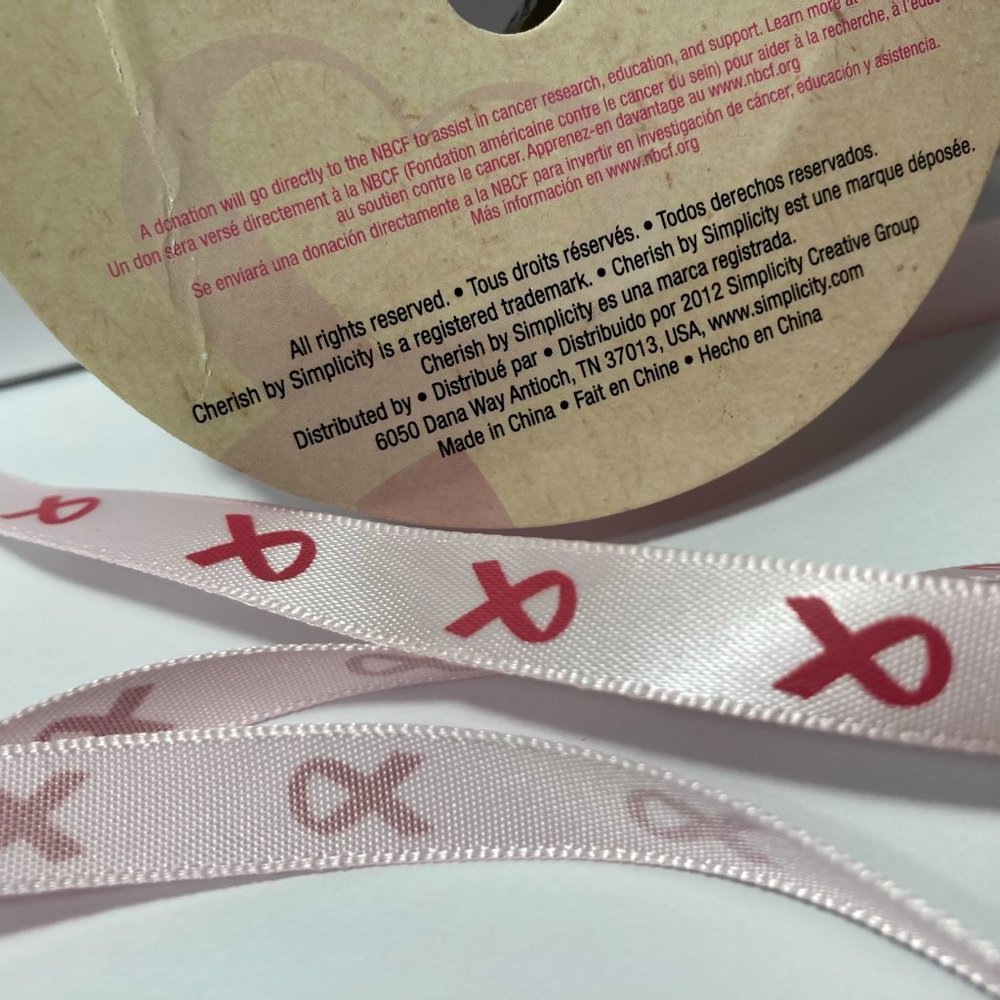 Breast Cancer Awareness Ribbon ~ Ribbon Crafts - Picture 7 of 14